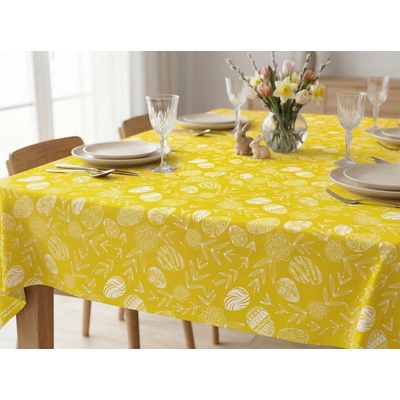 Áčko Ružomberok Veľkonočný obrus FUNNY Yellow 120 x 160 cm