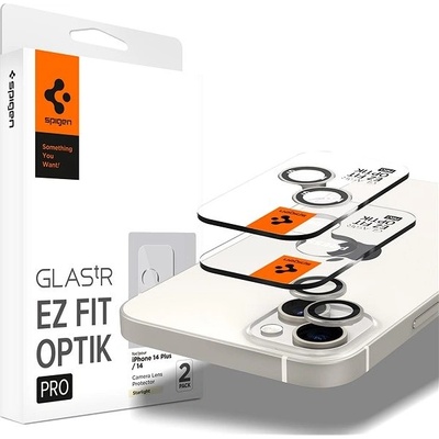 Spigen Glass EZ Fit Optik Pro 2 Pack Starlight iPhone 14/iPhone 14 Plus AGL05604