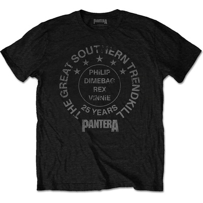 Pantera tričko 25 Years Trendkill čierne