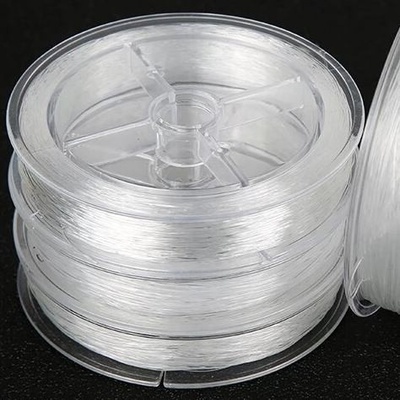 Pro Háčkování Vlákno elastické 0,8 mm průhledné 10 m – Zboží Dáma