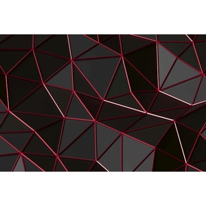 DIMEX ART Флизелинов фототапет футуристична многоъгълна форма 375 x 250 см