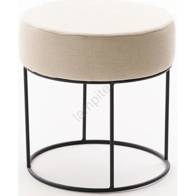 Asir Табуретка relo, диаметър 40 см, кремава (as3178)