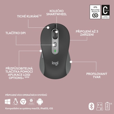 Logitech Signature Slim Keyboard Mouse Combo MK950 920-012490