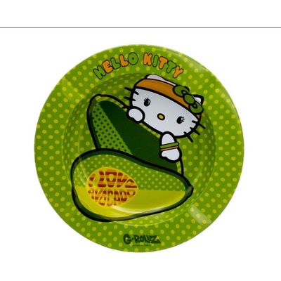 G Rollz Kovový popelník Hello Kitty Avocado