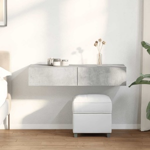 vidaXL Стенен рафт с чекмеджета 100x36x19 см инженерно дърво (859989)