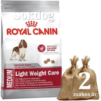 Royal Canin Medium Light Weight Care 2x13 kg