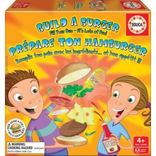 Educa detská spoločenská hra Build a burger 16892