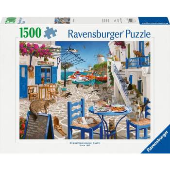 Ravensburger Пъзел Ravensburger от 1500 части - Котките на Миконос (7012001450)