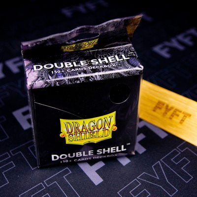 Dragon Shield Arcane Tinmen Double Shell deckbox krabička na karty Čierna