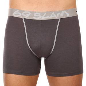 69slam Мъжки боксерки 69SLAM fit bamboo plain 69slam | Siv | МЪЖЕ | S - zoot - 55,43 лв
