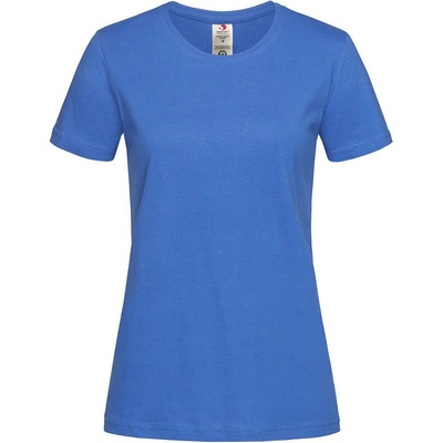 Stedman Classic T Organic Fitted Women Jasná kráľovská modrá