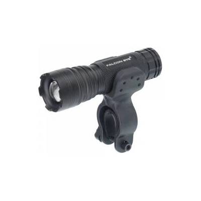 Falcon Eye Mactronic - Falcon Eye ALPHA LED Flashlight with Bicycle Holder - 450 lm - Black - FHH0132