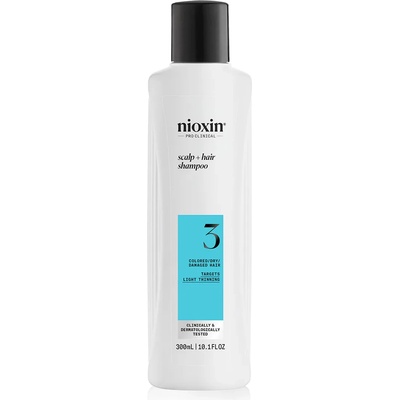 Nioxin System 3 Scalp + Hair Shampoo Light Thinning 300 ml