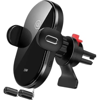 USAMS Автоматична стойка за кола с безжично зареждане 15w usams (cd132zj01)