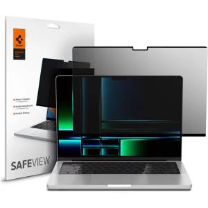 Spigen SafeView 1 брой - MacBook Pro 14" M3 2024/M2 2023/M1 2021 (AFL06158)