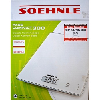 Soehnle Page Compact 300 biela 5 kg