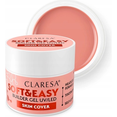 Claresa Soft&Easy Builder gel stavební gel skin cover 90g