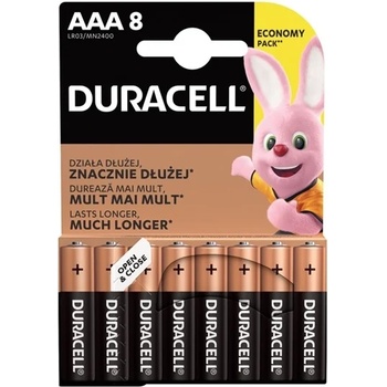 Image 1 of Duracell Батерия алкална Duracell, AAA, LR03, 1.5V, 8 бр (2080120041)