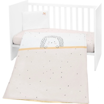 KikkaBoo Бебешки спален комплект 5 части Hedge-hugs (41101050070)