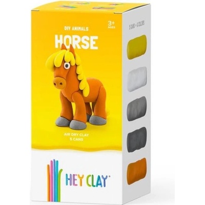 Tm Toys Hey Clay Kreativní modelovací sada Kůň