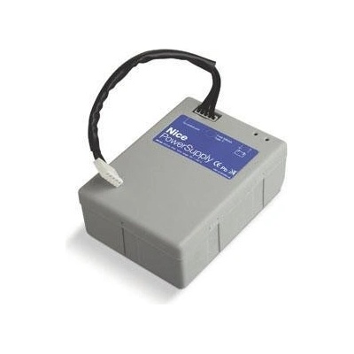 NICE PS124 - záložní zásuvná baterie 24 V s dobíjecí kartou