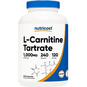 Image 1 of Nutricost L-Carnitine Tartrate 1000 mg [240 капсули]