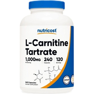 Nutricost L-Carnitine Tartrate 1000 mg [240 капсули]