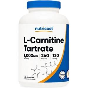 Nutricost L-Carnitine Tartrate 1000 mg [240 капсули]