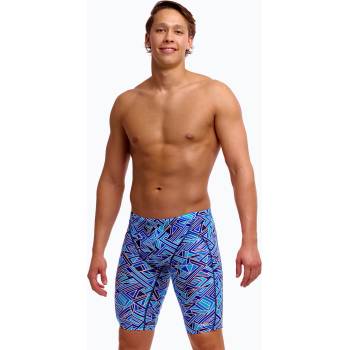 Funky Trunks Мъжки плувни шорти тип клин Funky Trunks Training Jammers blue bits