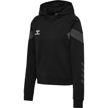 Hummel Суитшърт с качулка Hummel HMLTRAVEL SWEAT HOODIE WOMAN 220296-2001 Размер XS