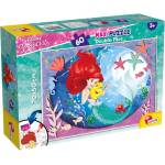 Lisciani Пъзел 60ч. little mermaid df supermaxi (74167)