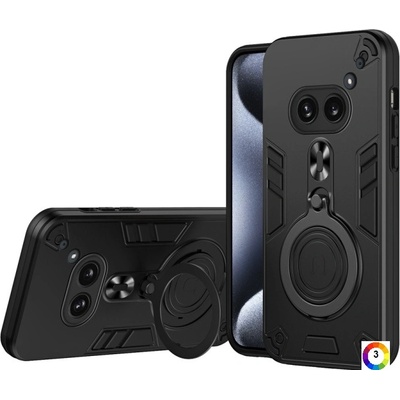 OPPO Nothing Phone 2a Удароустойчив Ring Holder 360 Degree Калъф и Протектор