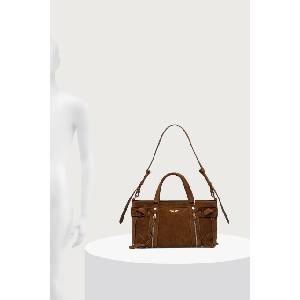 Zadig&Voltaire чанта дамска от велур MADISON (LWBA04538)