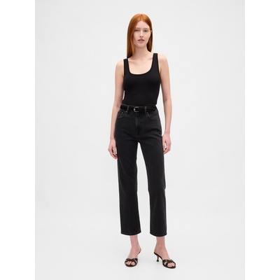 GAP Дънки '90s Straight Crop GAP GAP | Cheren | ЖЕНИ | 25REG