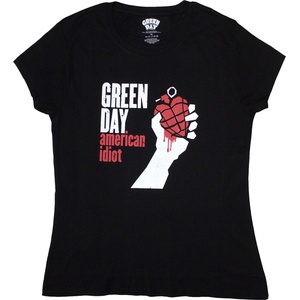 Green Day American Idiot Black M Дамски Риза (GDTSW12LB02)