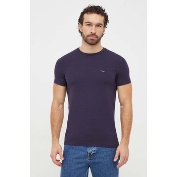 Calvin Klein Тениска Calvin Klein в тъмносиньо с изчистен дизайн K10K112724 (K10K112724)