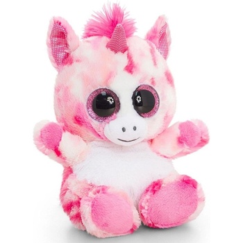 Keel Toys Плюшена играчка Keel toys Animotsu - Еднорог, розово-бял, 25 cm (SF0845)