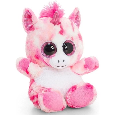 Keel Toys Плюшена играчка Keel toys Animotsu - Еднорог, розово-бял, 25 cm (SF0845)