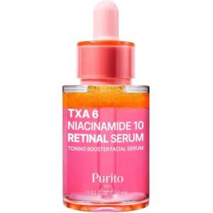 PURITO TXA 6 Niacinamide 10 Retinal Serum - Изсветляващ серум с TXA, ниацинамид и ретинал 30мл