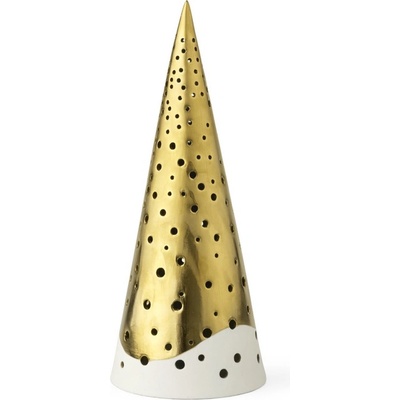 Svícen Nobili Tree Gold 25,5 cm Kähler
