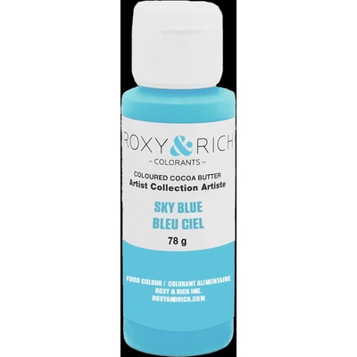 Roxy and Rich Kakaové maslo farbené na modro 78g