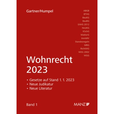 Wohnrecht 2023 | Herbert Gartner, Nikolaus Humpel