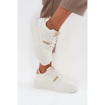 Big Star Shoes dámské Sneakersy Na Platformě bílá krémová