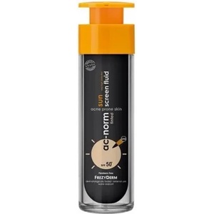 Frezyderm Слънцезащитен лосион за лице за мазна кожа, цветен , Frezyderm ? c-Norm Sun Screen Fluid Tinted SPF50+ 50ml
