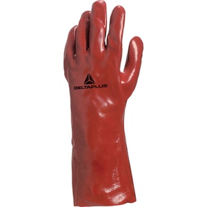Delta Plus Delta pvc735 / Ръкавици за химическа защита - червени 35 см (pvc733510)