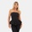 I Saw It First Bubble Hem Top - Black