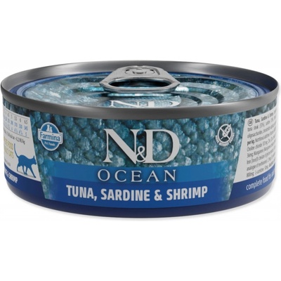 N&D Cat Ocean Adult Tuna & Sardine & Shrimps 70 g