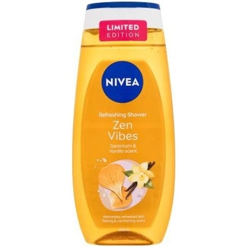 Nivea sprchový gél Zen Vibes Geranium & Vanilla scent 250 ml