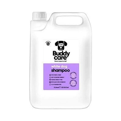 Buddycare šampón pre psy White Dog 5 l