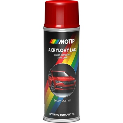 Akrylový autolak Škoda - červená - 8150 - 200 ml